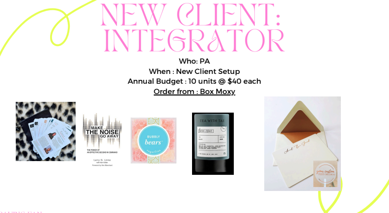 New Client: Integrator